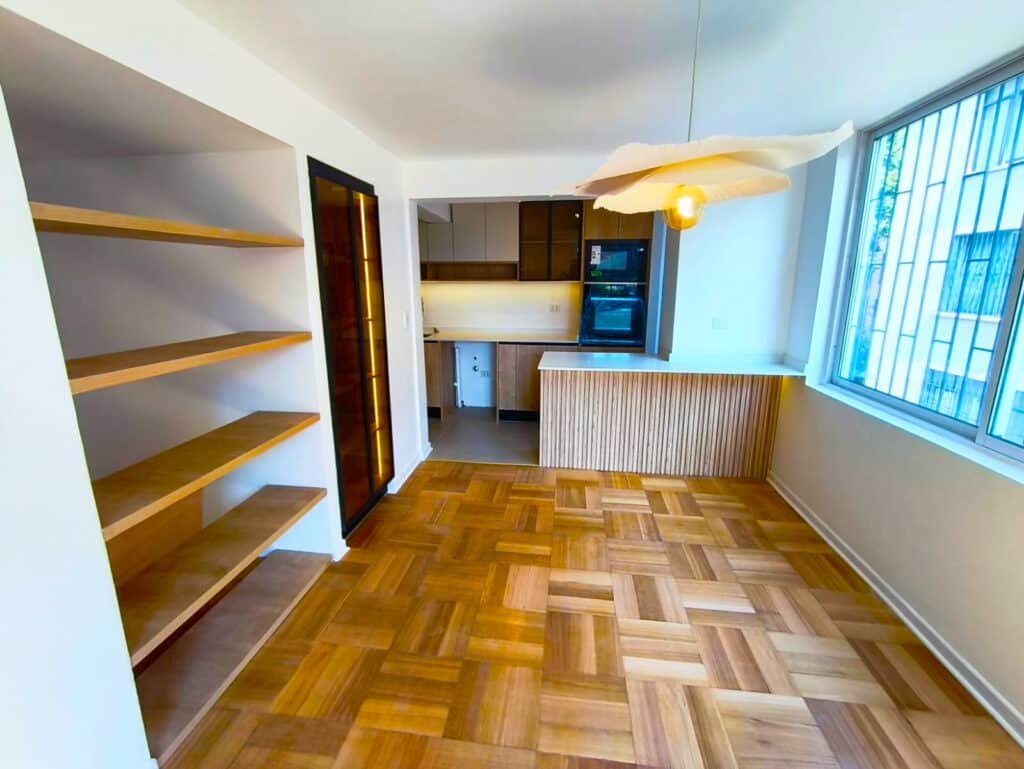 cocina a medida color natural