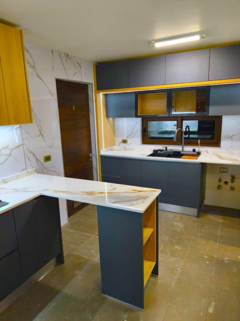 Mueblas a la medida cocinas con puertas de vidrio santiago de chile